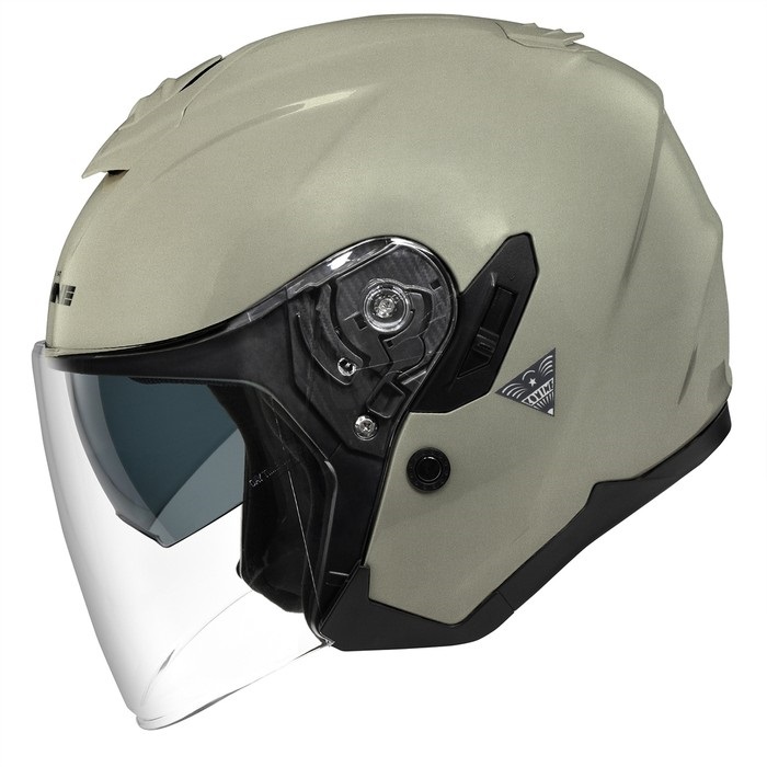 HK-172 FL コンポジット FRP ジェットヘルメット 【Gunmetal