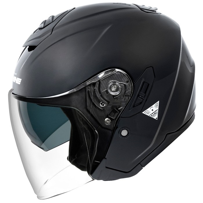 HK-172 FL コンポジット FRP ジェットヘルメット 【Gloss Black