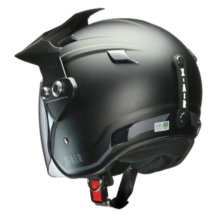X-AIR RAZZO-V (ラッツォ-5) アドベンチャーヘルメット マット