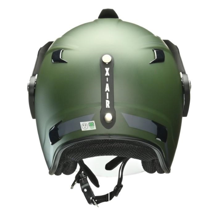 X-AIR RAZZO-V (ラッツォ-5) アドベンチャーヘルメット マットグリーン