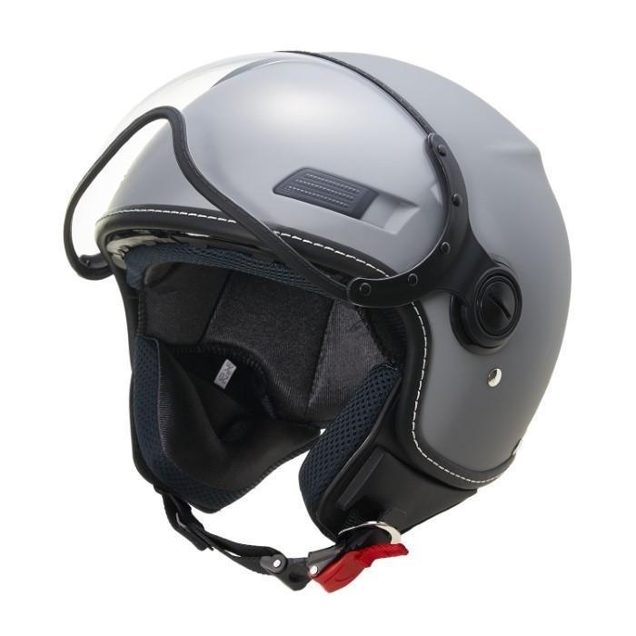 MS-340 ジェットヘルメット マットグレー｜ジェットヘルメット