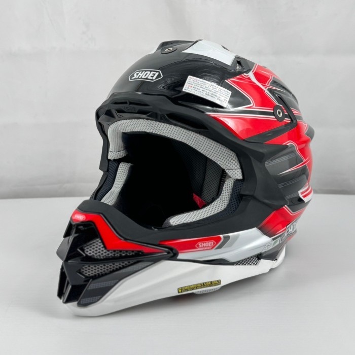 VFX-WR SPARKLE TC-1 RED/BLACKオフロードヘルメット｜オフロード 