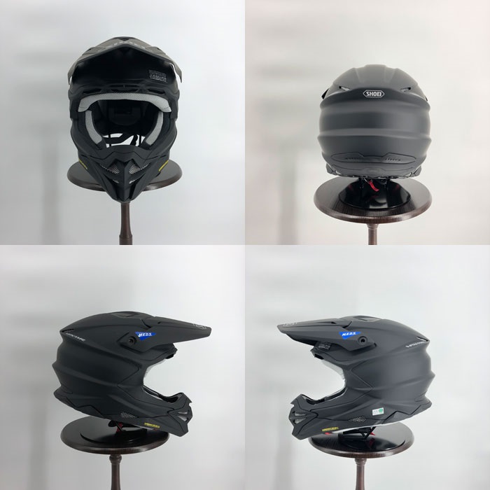 ショウエイ　vfx-wr マットブラックＬサイズ　※エアフラップス付き VFX-WR | OFF-ROAD HELMET｜ヘルメット SHOEI