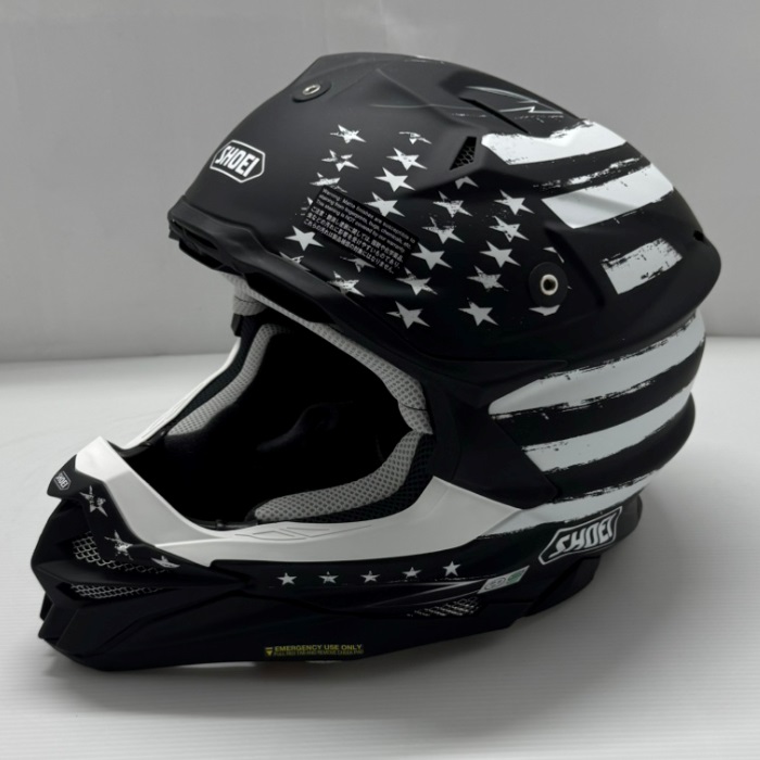 在庫限り】 VFX-WR FAITHFUL2 TC-5 BLACK/WHITE オフロードヘルメット