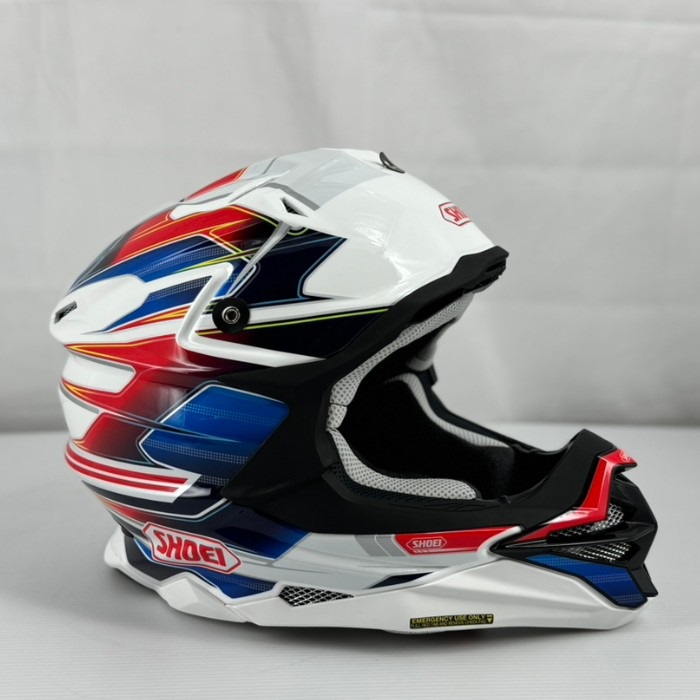VFX-WR SPARKLE TC-10 RED/BLUEオフロードヘルメット｜オフロード