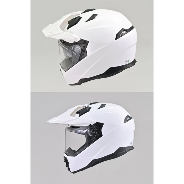 DN005WX オフロードヘルメット ホワイト｜オフロードヘルメット｜の