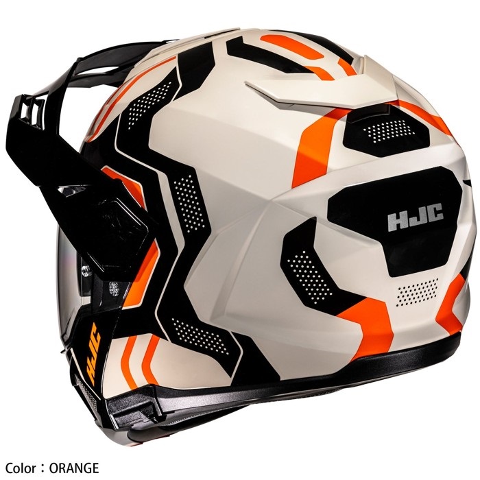 HJH278 i80 ヴェリー オフロードヘルメット ORANGE (MC7)｜オフロード