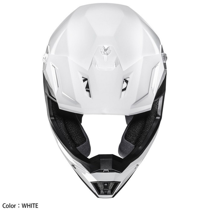 HJC C50 ソリッド オフロードヘルメット ほぼ新品 HJH306 C50 ソリッド WHITE｜オフロードヘルメット｜の通販なら