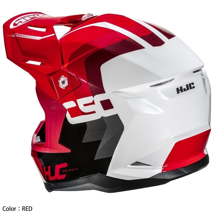 HJH307 C50 プライマル RED(MC1)｜オフロードヘルメット｜の通販なら