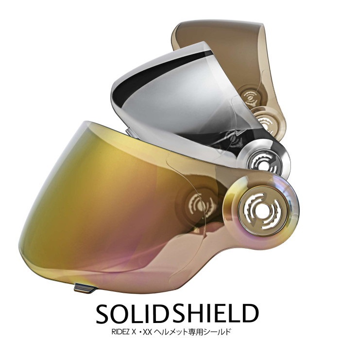 SOLID SHIELD FOR XX＆X｜フルフェイスヘルメット用シールド｜の通販