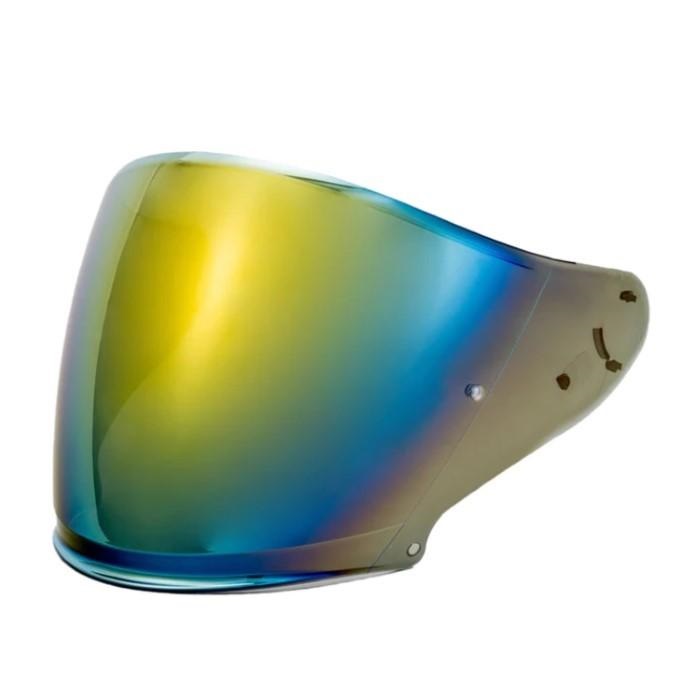 SHOEI CJ-2 PIN メロースモーク　ブルー CJ-2 ピンロック ミラーシールド｜ジェットヘルメット用シールド