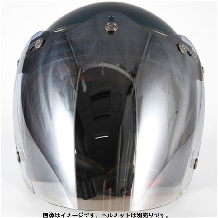 ヘルメット 72JAM 開閉式3Dコンペシールド(ソリッドクリア)バイク