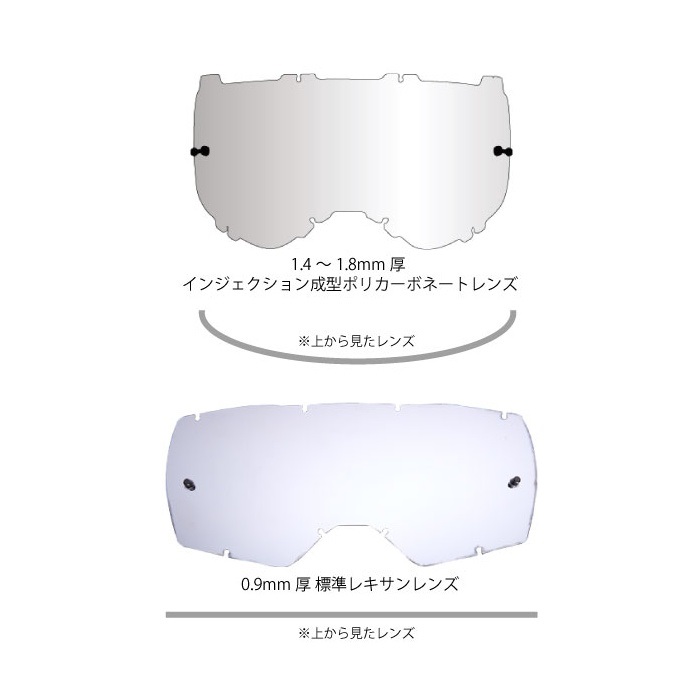エアースペース/メイン用リプレースメントレンズ レキザン