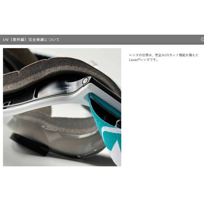 WABI ゴーグル ライトセンシティブレンズ グレー/ホワイト