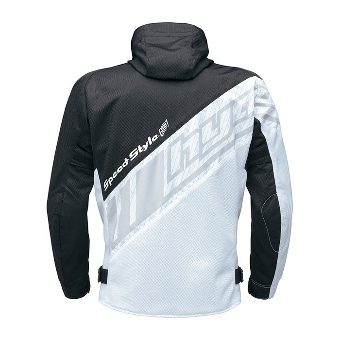 STJ033DT ST-X BACK-iD D3O JAC BLACK/WHITE｜メッシュジャケット｜の 