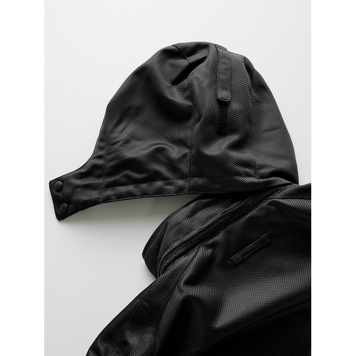 STJ033DT ST-X BACK-iD D3O JAC BLACK/WHITE｜メッシュジャケット｜の 