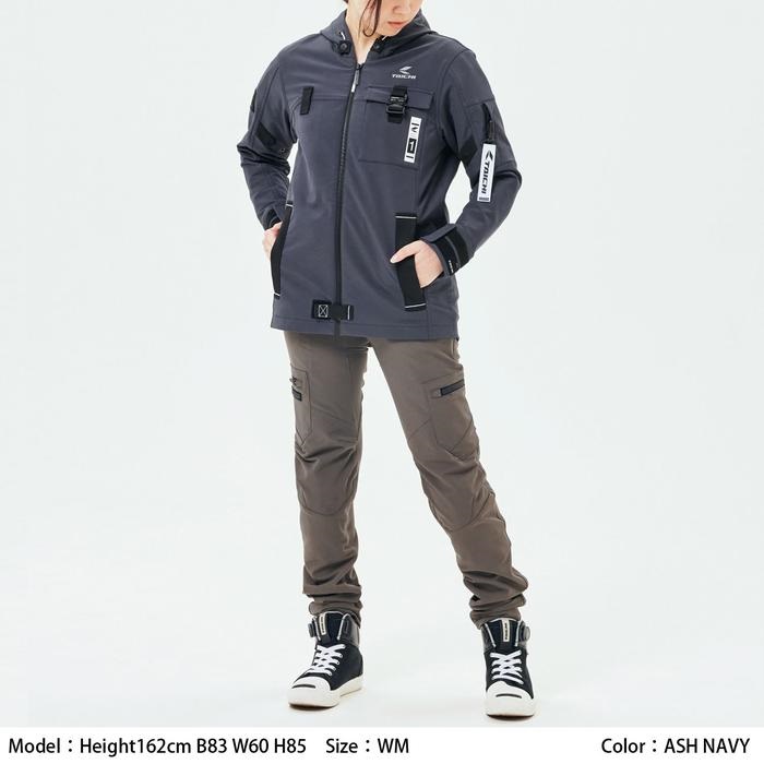 RSJ335 クイックドライパーカ ASH NAVY｜メッシュジャケット｜の通販 