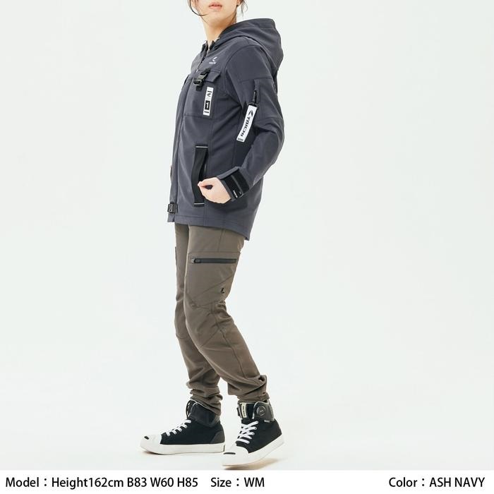 RSJ335 クイックドライパーカ ASH NAVY｜メッシュジャケット｜の通販 