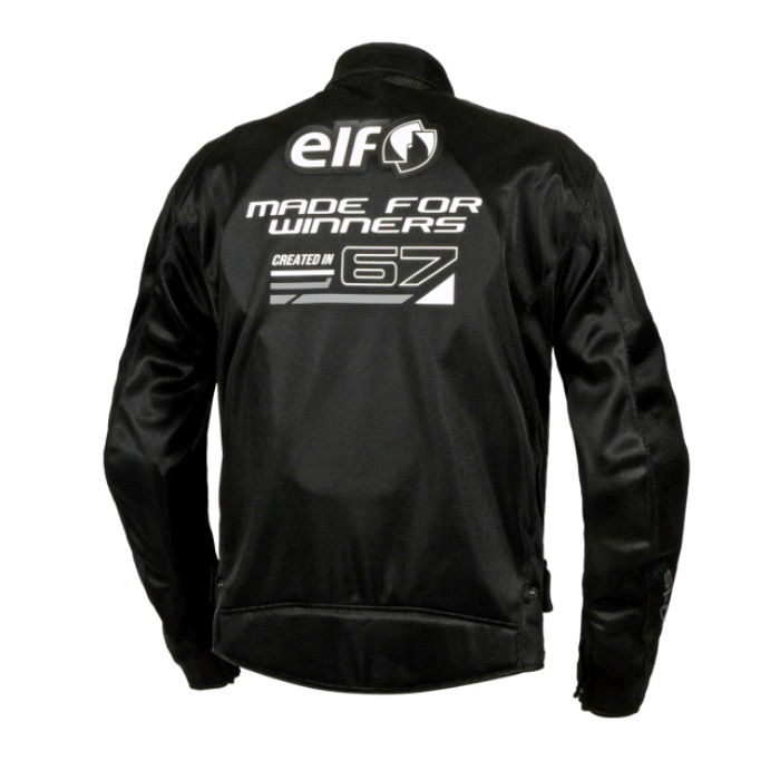 在庫限り】 EJ-S121 エオリアメッシュジャケット ブラック＆ホワイト