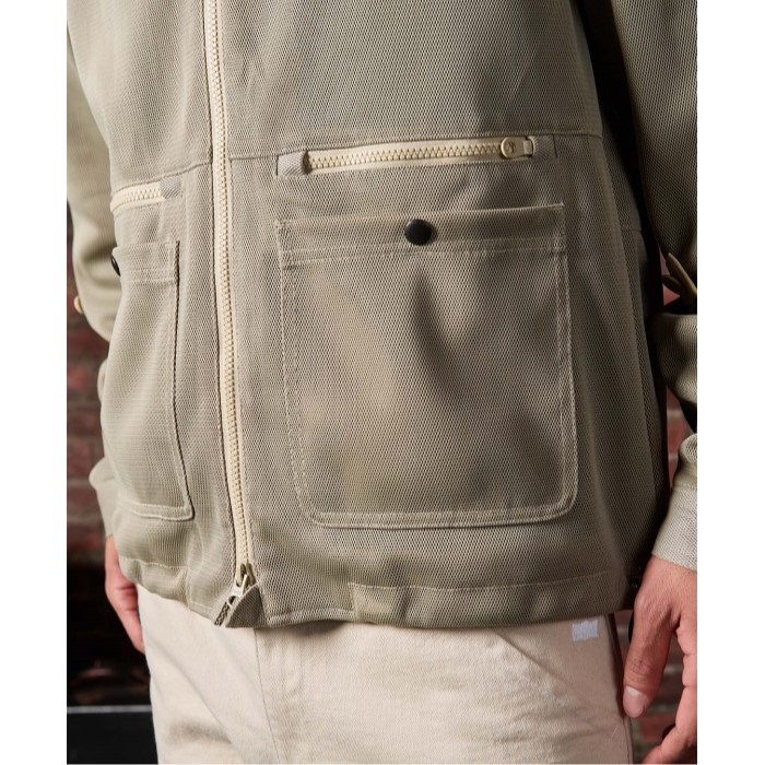 6603 RAFALE PARKA メッシュジャケット ベージュ｜メッシュジャケット