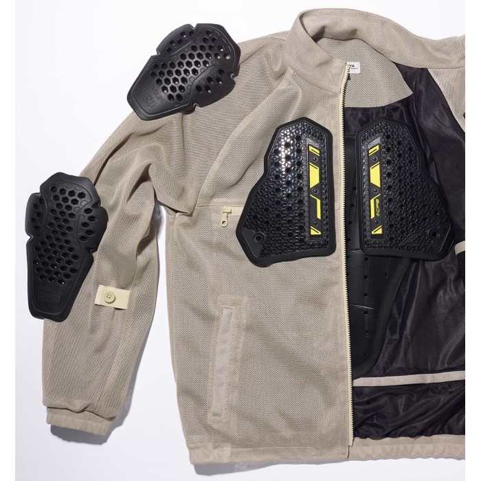 6604 MIRAGE JACKET メッシュジャケット ベージュ｜メッシュジャケット