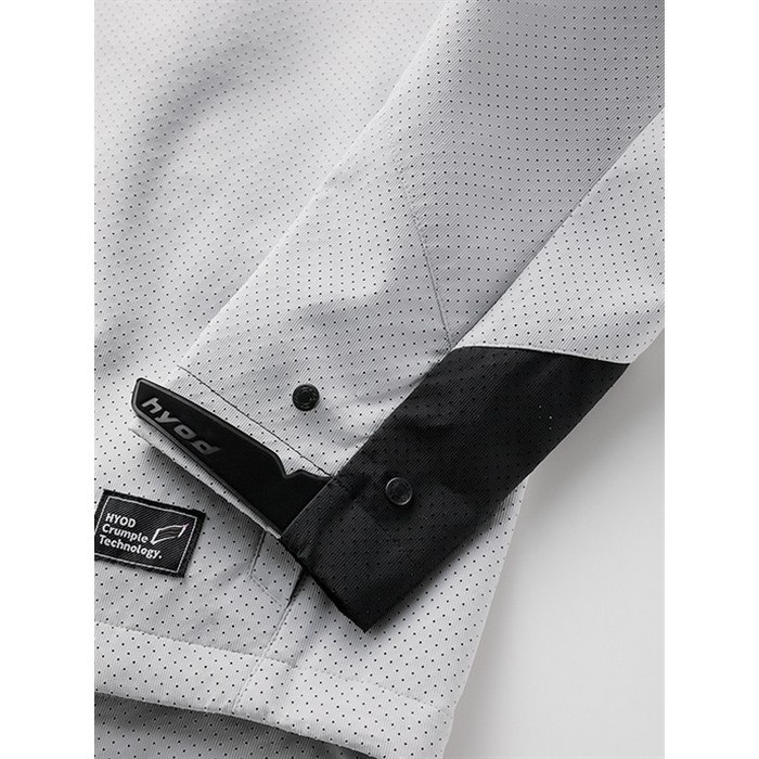 EVJ002M EVOKE VENTED“Lucida” LIGHT GREY/BLACK｜メッシュ