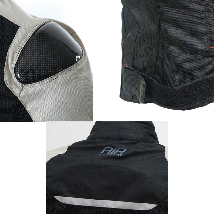 在庫限り】JK-137 Carbon Protect Mesh Jacket ブラック｜メッシュ