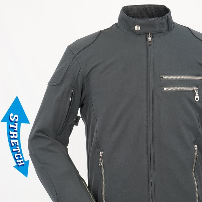 RR7250 エアスルーソフトシェルストレッチライディングZIP