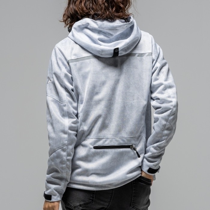 UNJ144W フードメッシュジャケット【WOMEN】 ICE CAMO｜メッシュ