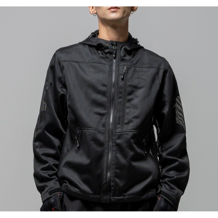 UNJ146 COOLクールメッシュジャケット BLACK｜メッシュジャケット｜の
