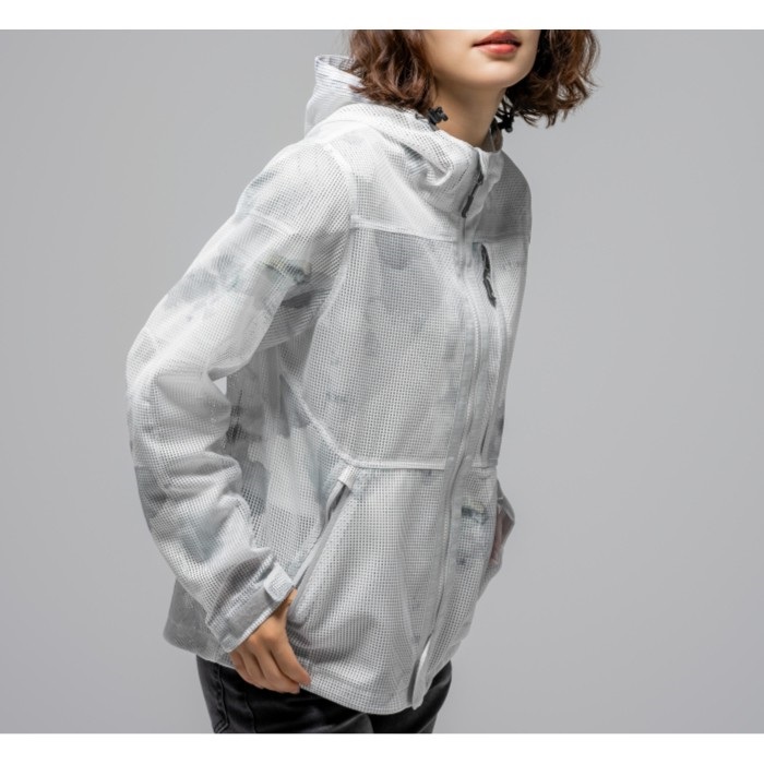 UNJ146W COOLクールメッシュジャケット【WOMEN】 WHITE INK｜メッシュ