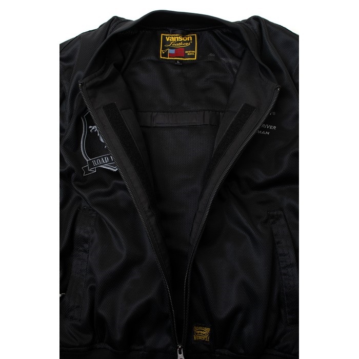 VS26101S MESH MA-1 JACKET メッシュMA-1ジャケット ブラック