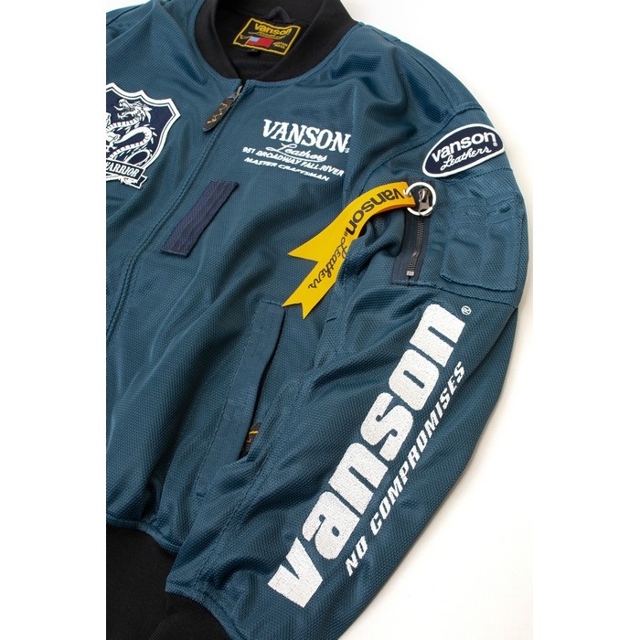 VS26101S MESH MA-1 JACKET メッシュMA-1ジャケット ネイビー