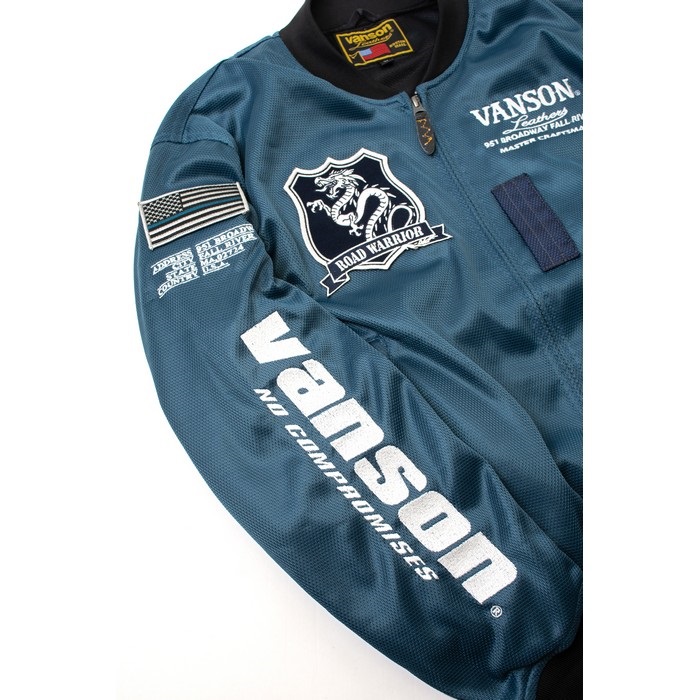 VS26101S MESH MA-1 JACKET メッシュMA-1ジャケット ネイビー