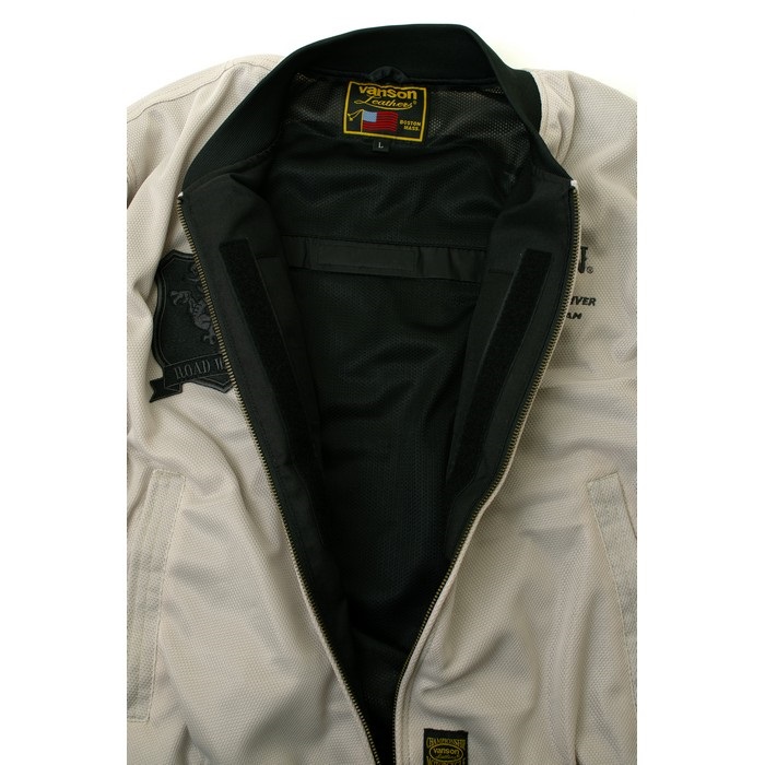 VS26101S MESH MA-1 JACKET メッシュMA-1ジャケット アイボリー / ガン