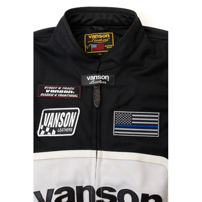 VS26105S MESH RIDERS JACKET メッシュライダースジャケット ブラック