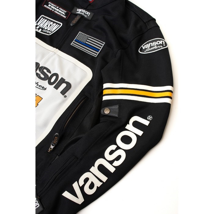 VS26105S MESH RIDERS JACKET メッシュライダースジャケット ブラック