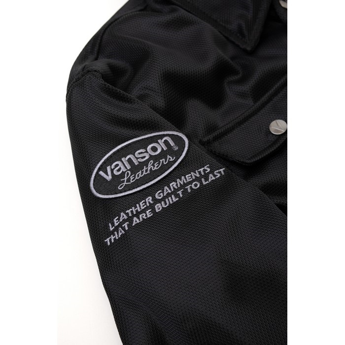 TVS2603S MESH COACH JACKET メッシュコーチジャケット ブラック