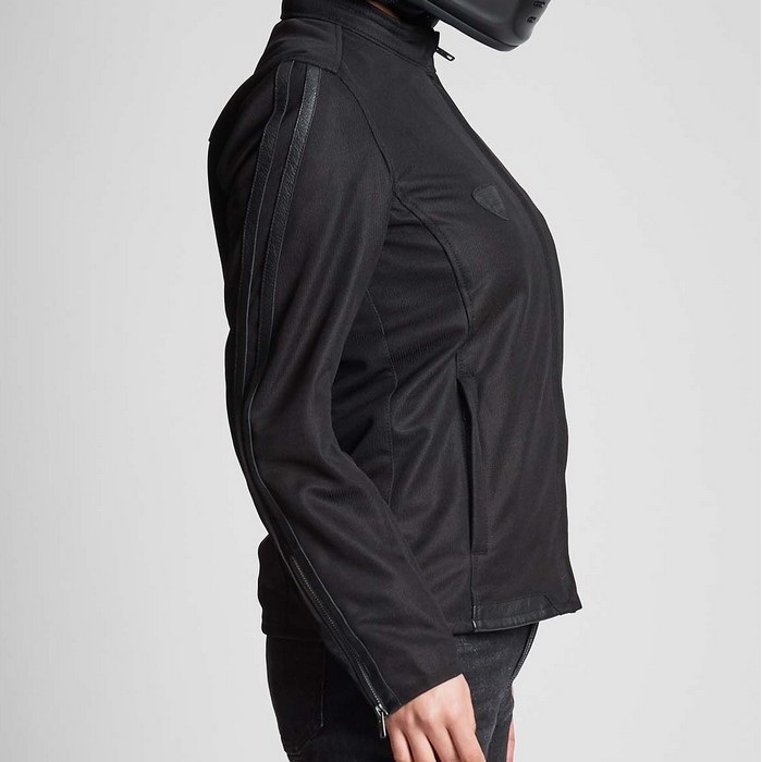 レディース 6255 THOMPSON メッシュジャケット ブラック