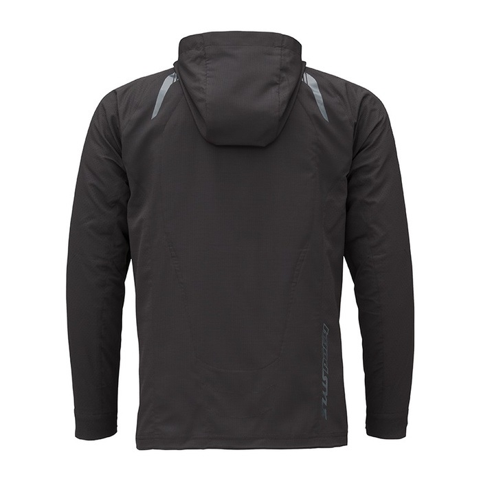 STJ329M ST-S UCHIMIZU VENTED COOL DRY PARKA〔MINERVA〕 BLACK