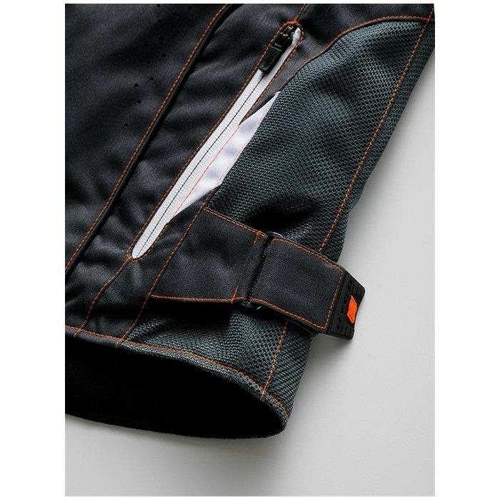 STJ007DT ST-X SPEED-iD D3O JAC BLACK/ORANGE STITCH｜メッシュ