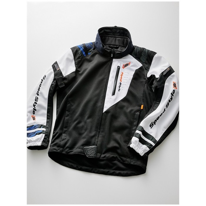 STJ050D ST-X SPEED D3O JAC (COOL NECK) BLACK/WHITE｜メッシュ