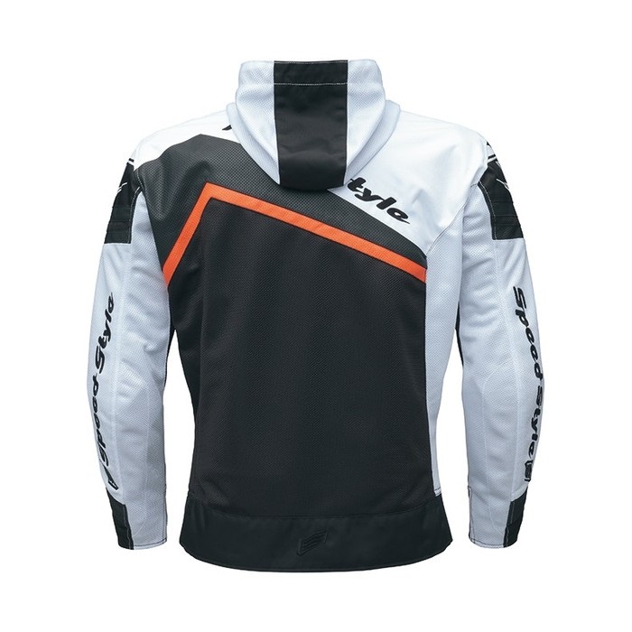 STJ046DN ST-X BUCKLER D3O JACWHITE/BLACK｜メッシュジャケット