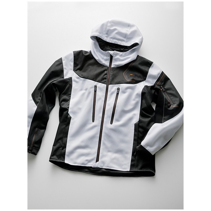 STJ706D ST-X TEXTILE〔PAVISE D3O〕 BLACK｜メッシュジャケット｜の