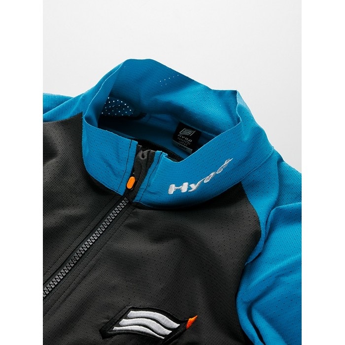 ST-S UCHIMIZU VENTED D3O COOL DRY JAC NAVY/WHITE｜メッシュ