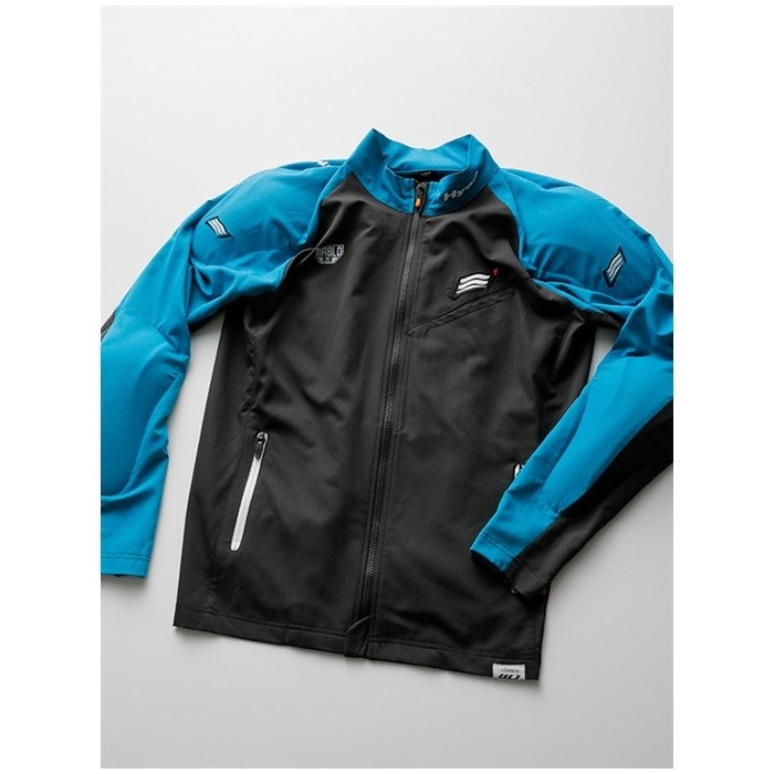 ST-S UCHIMIZU VENTED D3O COOL DRY JAC RED/BLACK｜メッシュ