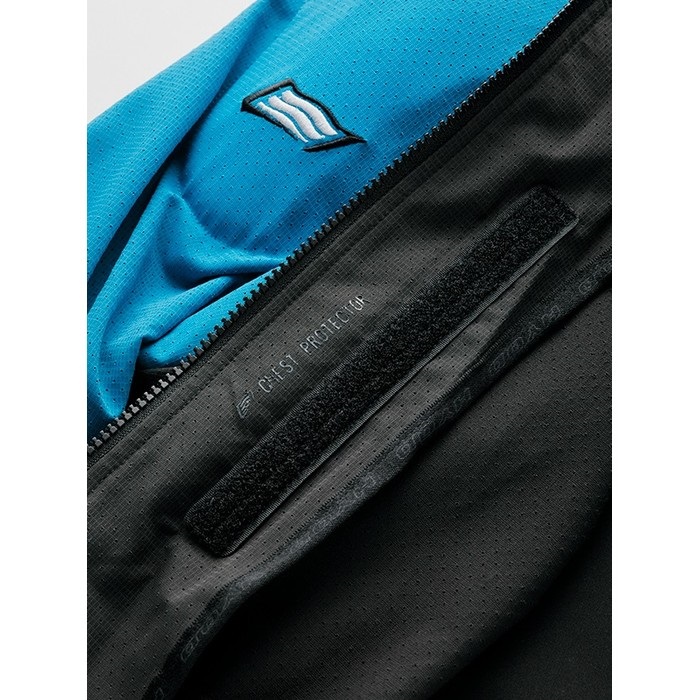 ST-S UCHIMIZU VENTED D3O COOL DRY JAC GREY/BLACK｜メッシュ