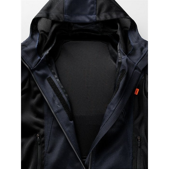 STJ421D ST-X THE MESH D3O PROTECT PARKA〔MINERVA〕 BLACK｜メッシュ