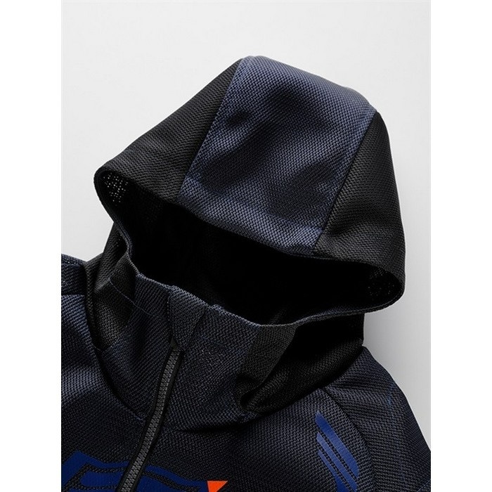 STJ421D ST-X THE MESH D3O PROTECT PARKA〔MINERVA〕 BLACK｜メッシュ