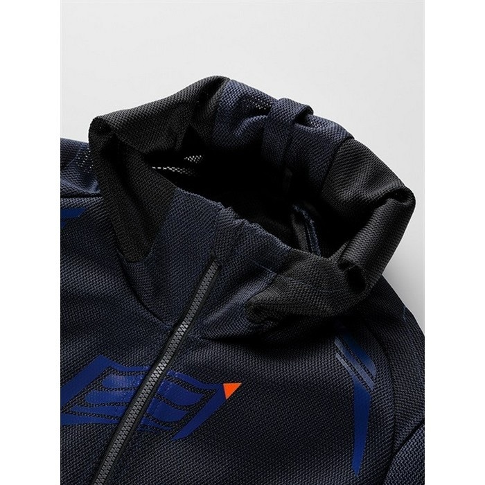 STJ421D ST-X THE MESH D3O PROTECT PARKA〔MINERVA〕 BLACK｜メッシュ